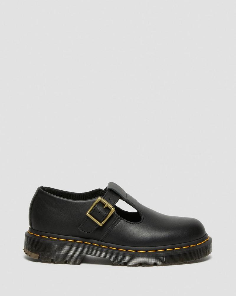 Dr Martens Polley Slip Resistant Mary Jane Schoenen Dames Zwart | NL 455MQZ